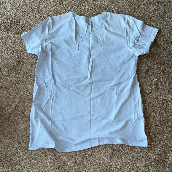 Adidas - Light Blue T-Shirt - Large - Picture 3 of 4